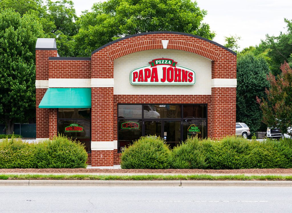 papa john's menu 